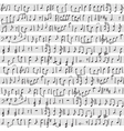 Handwritten musical notes vector image