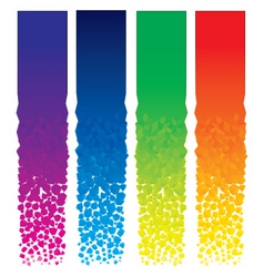 Vertical banners set vector image