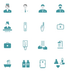 Medical icons vector image