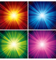 Bursting background vector image