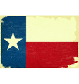 Texas flag vector image