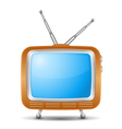 Retro TV Icon vector image