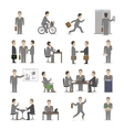 Office people set vector image