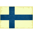 Finnish flag vector image