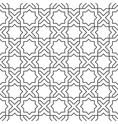 Delicate pattern in islamic style vector image
