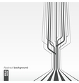 Abstract line background vector image