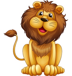 Cartoon Lion vector image