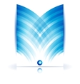 Abstract circle and wave vector image