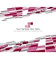 Checked background vector image
