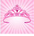 Princess crown vector image