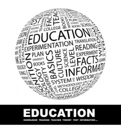Education vector image