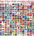 World flags vector image