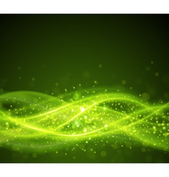 Abstract smooth light lines background vector image