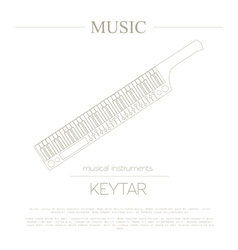 Musical instruments logos and badges graphic Vector Image