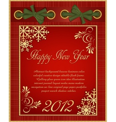 Christmas album vector image