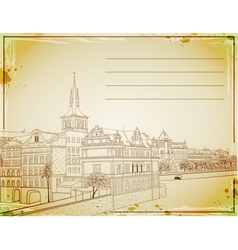 Town vector image
