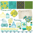 Birds and Birdcages Collection vector image