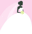 Bride vector image