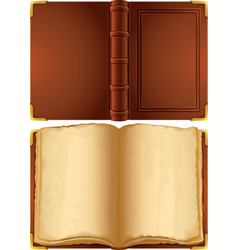 Old book vector image