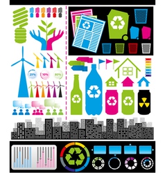 Recycling vector image
