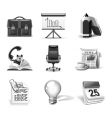 Business icons vector image