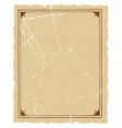 Vintage floral background vector image