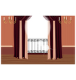 Elegant Balcony Interior vector image