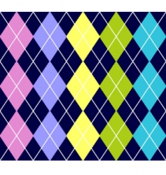 Argyle pattern vector image
