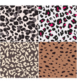 Animal skin textures Animal skin textures vector image