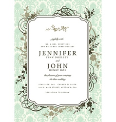 Greeting card vector image