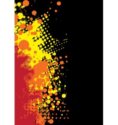 Grunge splat vector image