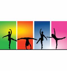 Ballet vector image