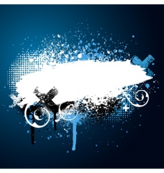Paint splatter vector image