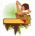 Beautiful woman Beautiful woman vector image