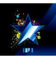 Graffiti background vector image