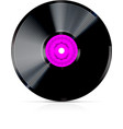 Retro vinyl record vector vector image