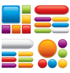 Volume buttons vector image