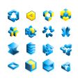 Cube devices vector image