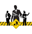 Construction business vector image