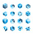 Cube devices vector image