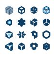 Cube devices vector image
