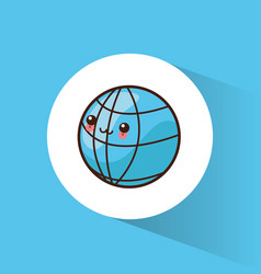 Vintage Typographic Design Poster for Earth Day Vector Image