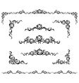 Rose ornament vector image