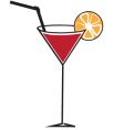 Martini vector image