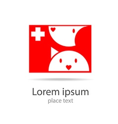 Veterinary medicine logo Veterinary medicine logo vector image