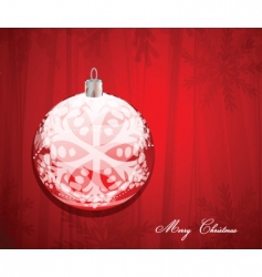 Christmas background vector image
