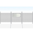 Chainlink Fence vector image