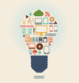 Technology design template vector image