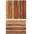 Wood textures vector image