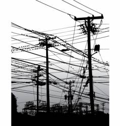 Electricity vector image